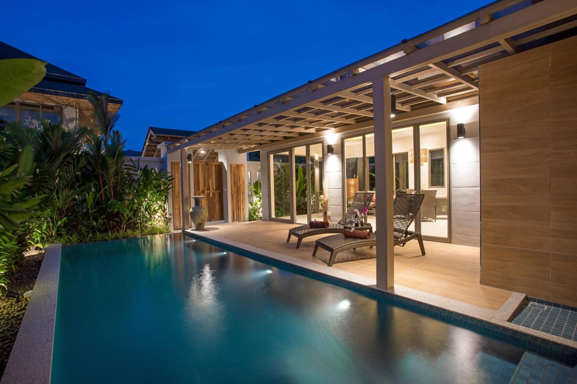 Boutique 2Br Villa Dalaa 1, Chemical Free Pool, Gated Residence, Kamala Beach Extérieur photo