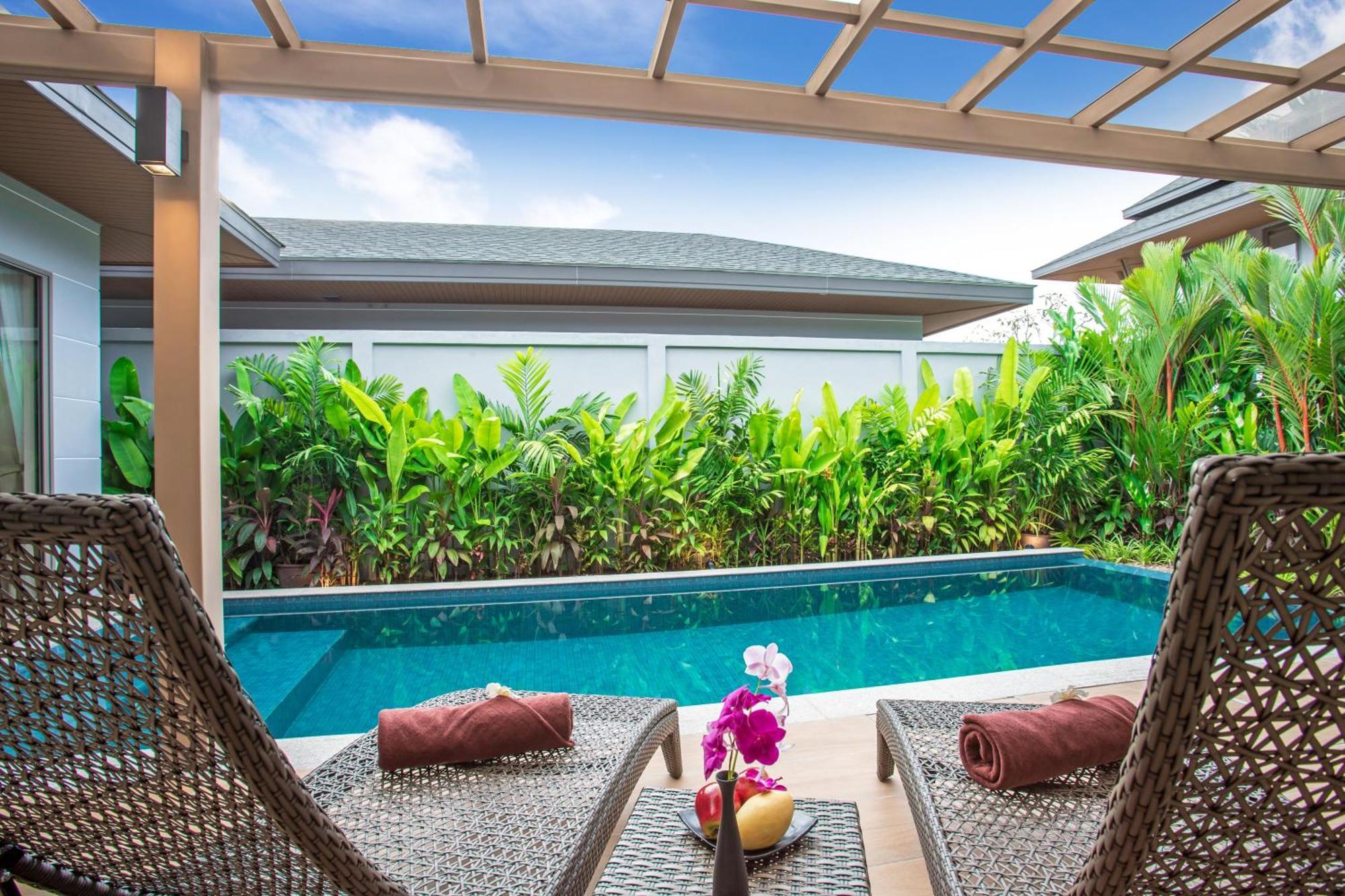 Boutique 2Br Villa Dalaa 1, Chemical Free Pool, Gated Residence, Kamala Beach Extérieur photo